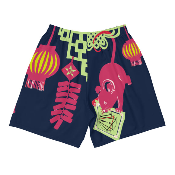 **Year of the Rat**Athletic Long Shorts - W.O.R.S.T!Kind Global
