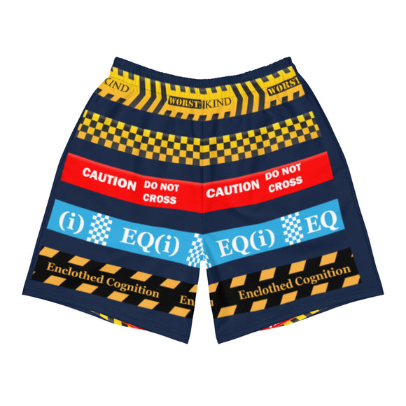 **EC Banner** Athletic Long Shorts (Navy) - W.O.R.S.T!Kind Global
