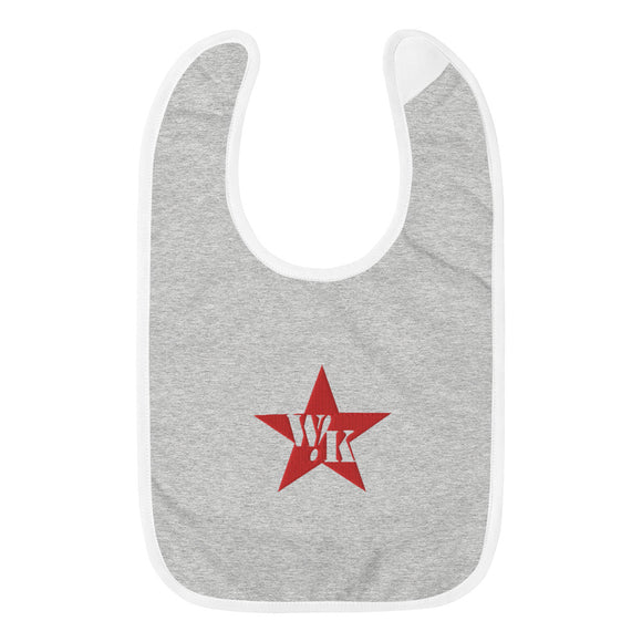**Star WORST!** Embroidered Baby Bib - W.O.R.S.T!Kind Global