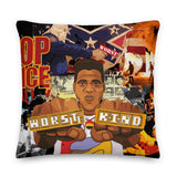 **CITY ON FIRE** Statement Pillow - W.O.R.S.T!Kind Global