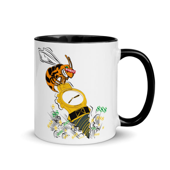 **Grind WORST! Busy Bee 2 Bee Free** Statement Mug - W.O.R.S.T!Kind Global
